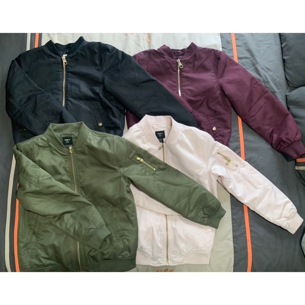 H&M & Forever 21 Girls Bomber Jackets